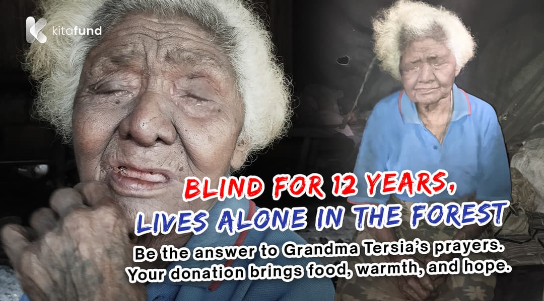 Help Grandma Tersia Survive: A Blind 85-Year-Old Woman Living Alone with No Support