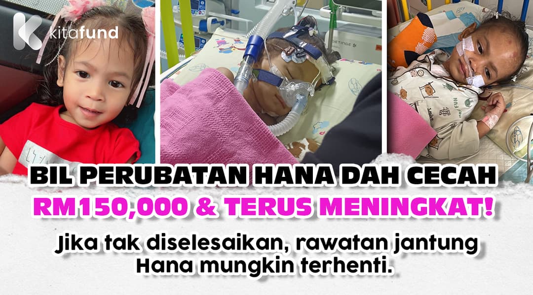Perjuangan Hana Aleesa Belum Selesai, Kini Bil Hospital Menghimpit Keluarga