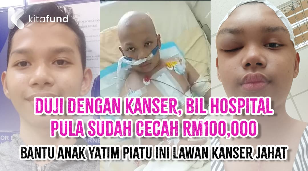 Bantu Khairul, 14, Anak Yatim Piatu Yang Diuji Dengan Kanser