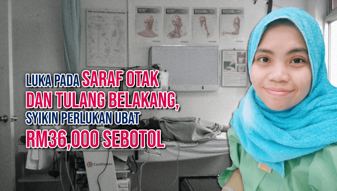 1 Dalam 100,000 Penghidap Sakit Ini, Syikin Kuat Untuk Diri Sendiri