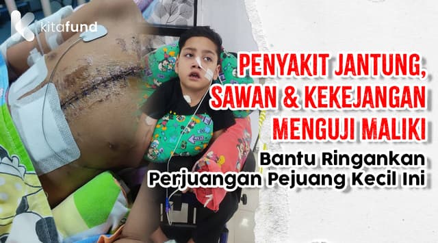 URGENT! Pembedahan Gagal, Adik Maliki Perlukan Rawatan Seterusnya